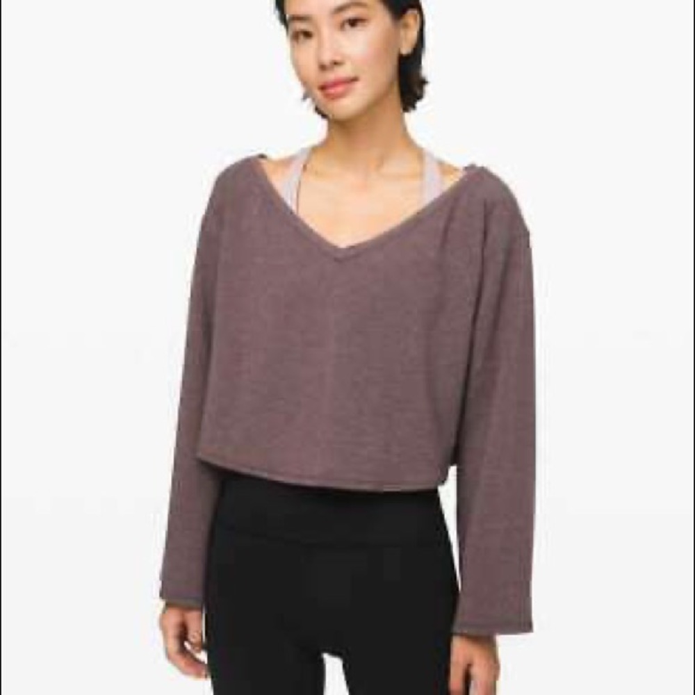 Lululemon Show Your Depth Cropped Sweater XS/S